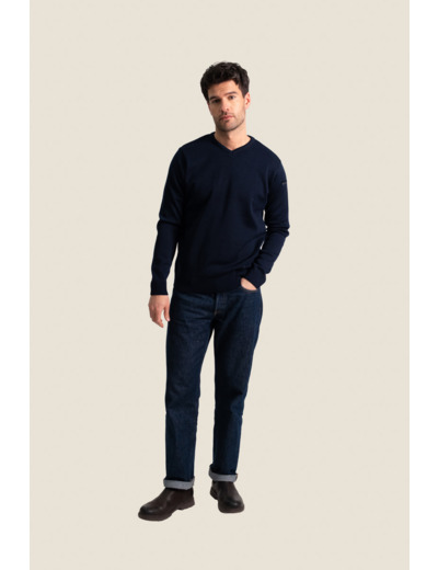 Pull homme en maille Alfi