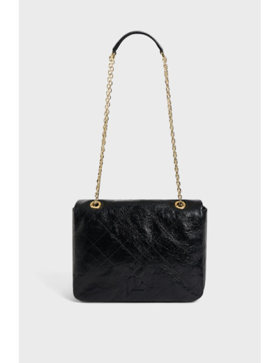 Sac travers en cuir matelassé - LEAH