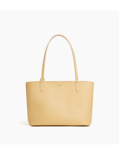 Petit sac cabas Louise en cuir grainé