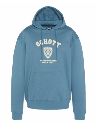 Sweat à capuche imprimé poitrine SWHNYPD SCHOTT