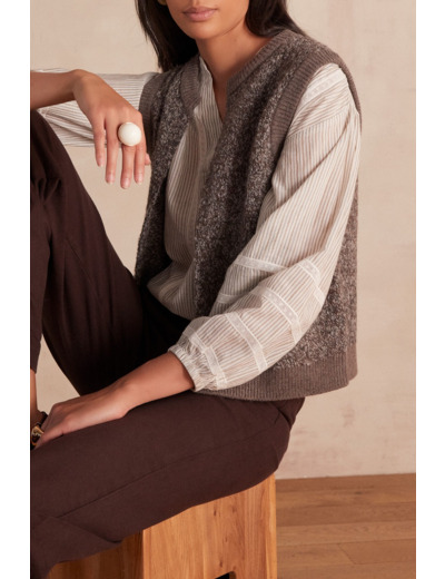 Gilet CLARENCE en laine