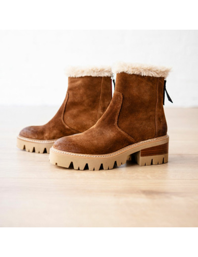 Boots Femme Elia Cuoio