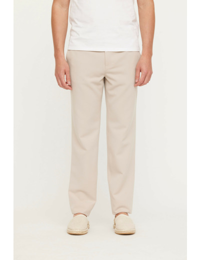 Pantalon GLANCE Argile Beige