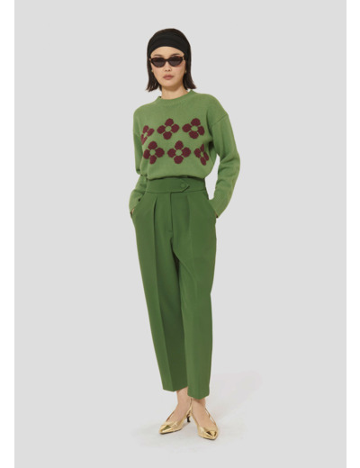 Pantalon Paaso Cactus en Polyester Recyclé