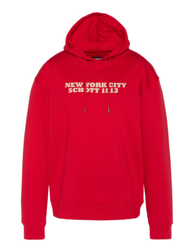 Sweat à capuche imprimé poitrine SWH1913 SCHOTT