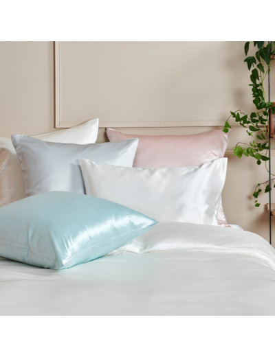 -15% sur la Taie d'oreiller en Soie de mûrier 22 mommes | Tradition des Vosges