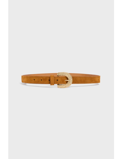 Ceinture en cuir velours - ROSA