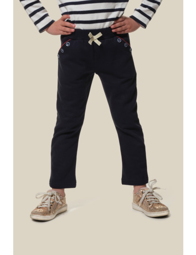 Pantalon fille en molleton Rosabella