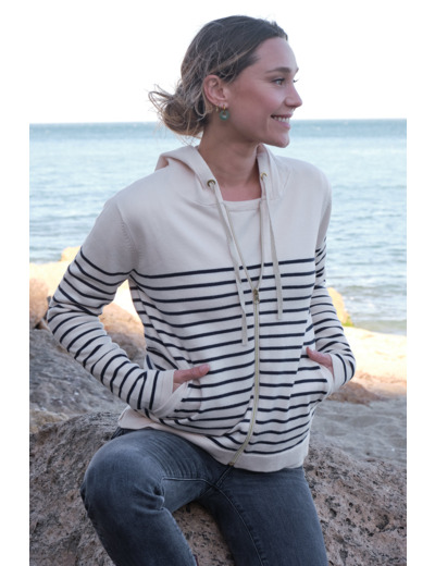 Veste femme zippée à capuche Miranda