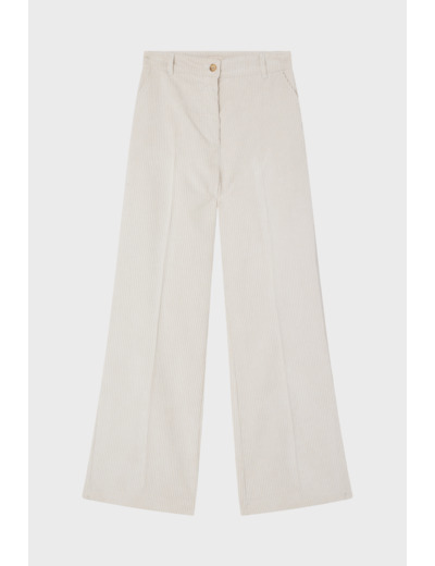 Pantalon en velours fluide à côtes - NADIA
