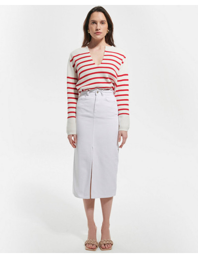 Jupe Jude Blanc en Coton