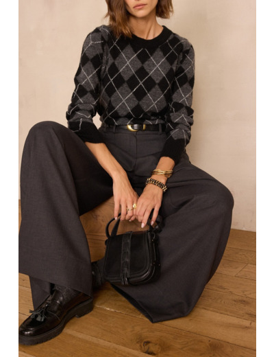 Pull BONIFACE motif argyle