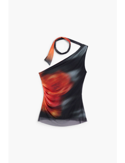 T-Shirt Sans Manches En Maille – Femme