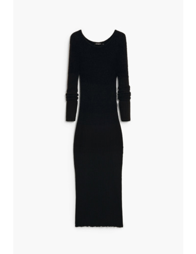 Robe À Manches Longues En Tricot – Femme