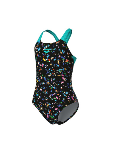 Maillot de bain arena Performance Confetti Swim Pro Back pour filles