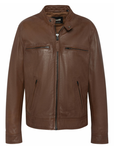 Blouson motard en cuir LCNEWPORTX SCHOTT
