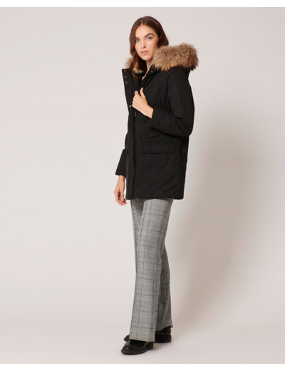 Parka Parson Noir en Coton