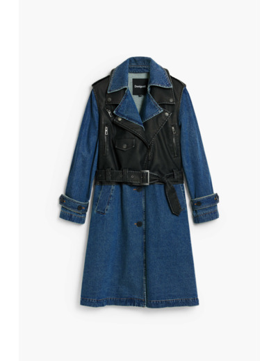 Trench En Tissu – Femme