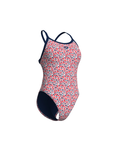 Maillot de bain arena Performance Pebbles XCriss Cross Back pour femmes
