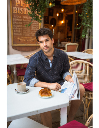 Chemise homme manches longues Achille