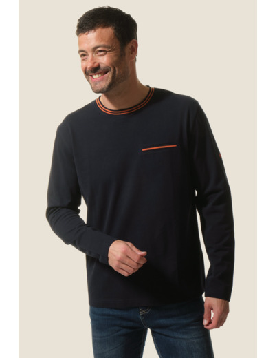 Tee-shirt homme col rond Cliff