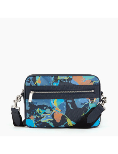 Petit sac bandoulière Emile en cuir signature T