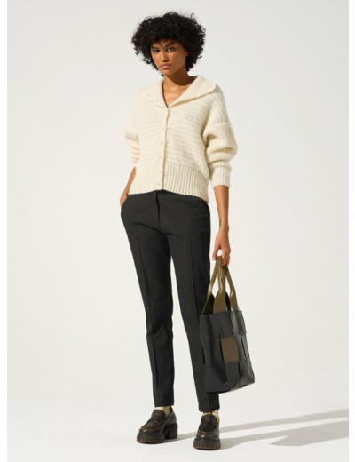 Pantalon droit noir