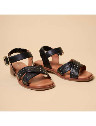 Sandales Femme Sage Noir