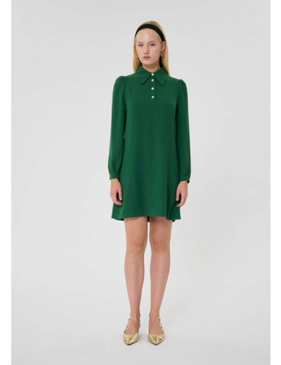Robe Rolfo Vert en Polyester