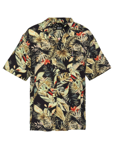 Chemisette imprimé tropical