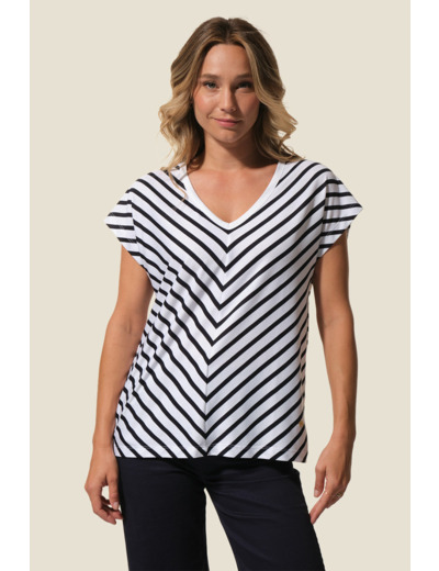Tee-shirt femme manches courtes Janice