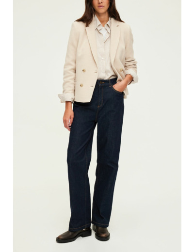 Blazer croisé écru - MAGALIE