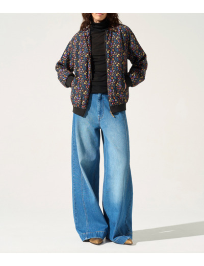 Blouson marine multico