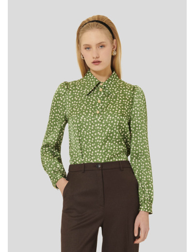 Top Tonio Cactus en Viscose