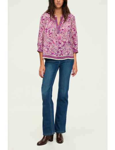 Blouse fluide imprimée ? BERNADINE