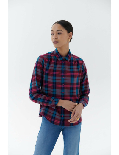 Chemise celeste