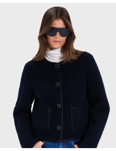 Manteau Verveine Nocturne en Polyester