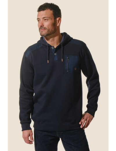 Sweat homme à capuche Marc