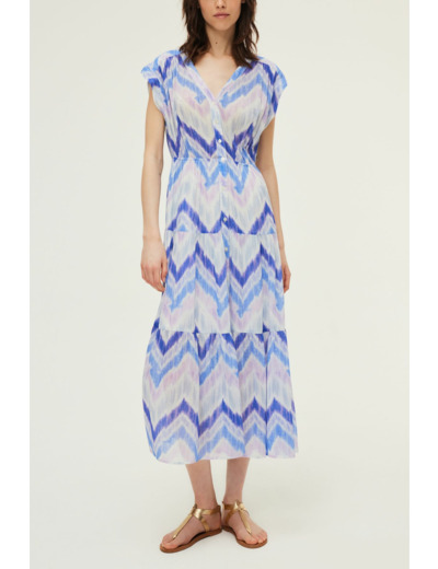 Robe longue tie and dye - EMANNY