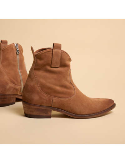 Bottines ete Femme Santa Cuoio