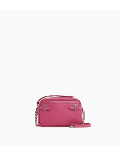Sac bandoulière Laura en cuir lisse