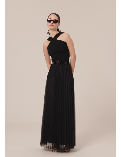 Jupe Juliette Noir en Polyester