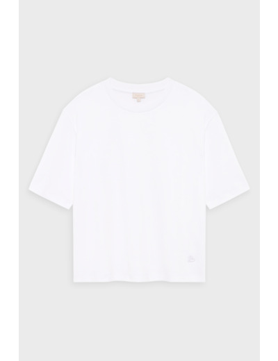 T-shirt col rond en coton - HEVA