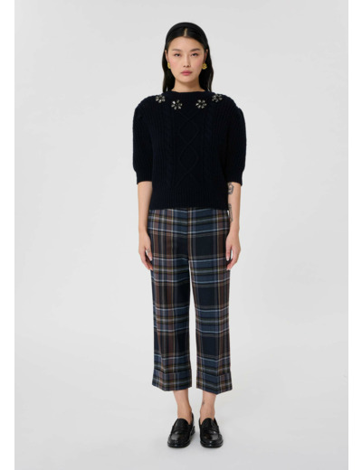 Pull Psyche Nuit en Laine Merinos