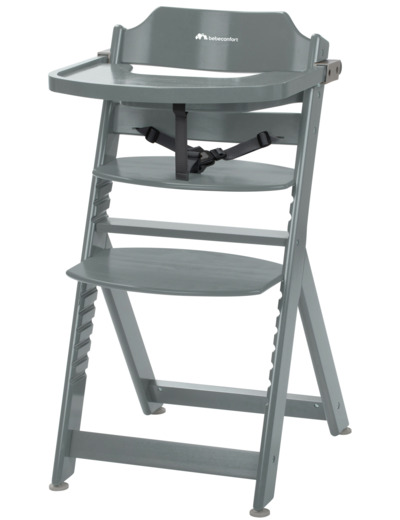 Chaise haute Timba Gris