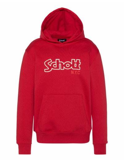 Sweat à capuche imprimé poitrine SWHSIDNEYB SCHOTT