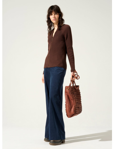 Cardigan choco