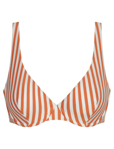 Haut de maillot de bain avec armatures