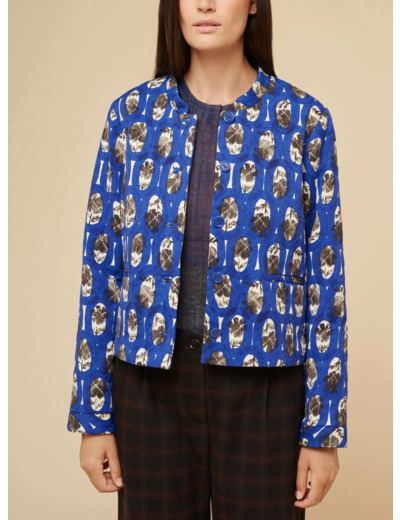 Veste cyanotype