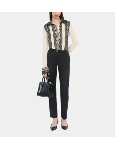 Chemise En Soie Écrue ecru